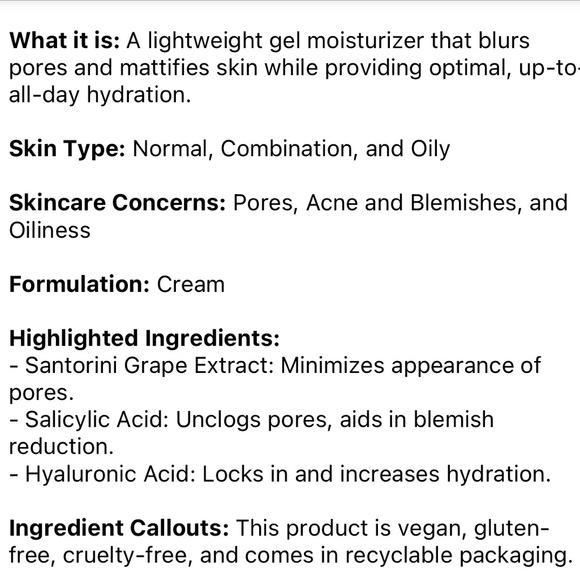 π KORRES Santorini Grape Poreless Skin Cream - Picture 10 of 11